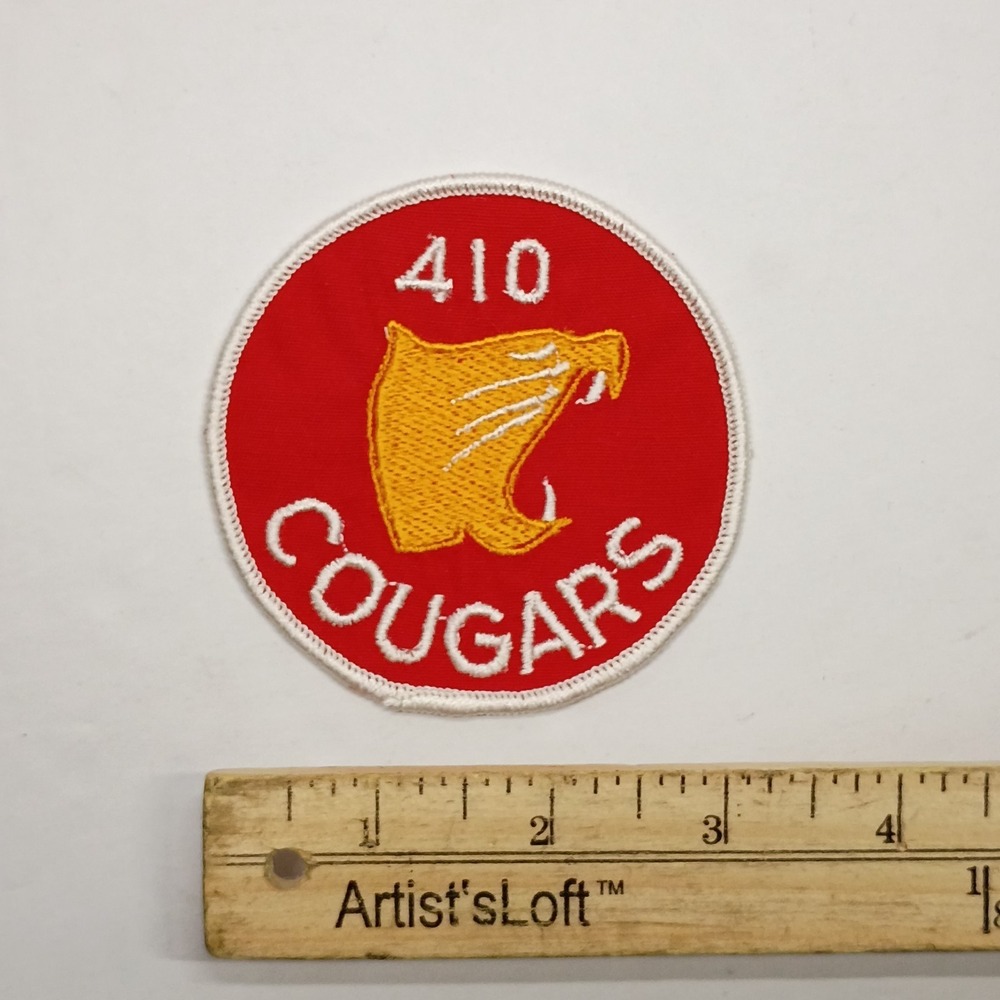 410 Tactical Fighter Operational Training Squadron RCAF Vintage Cougars Patch